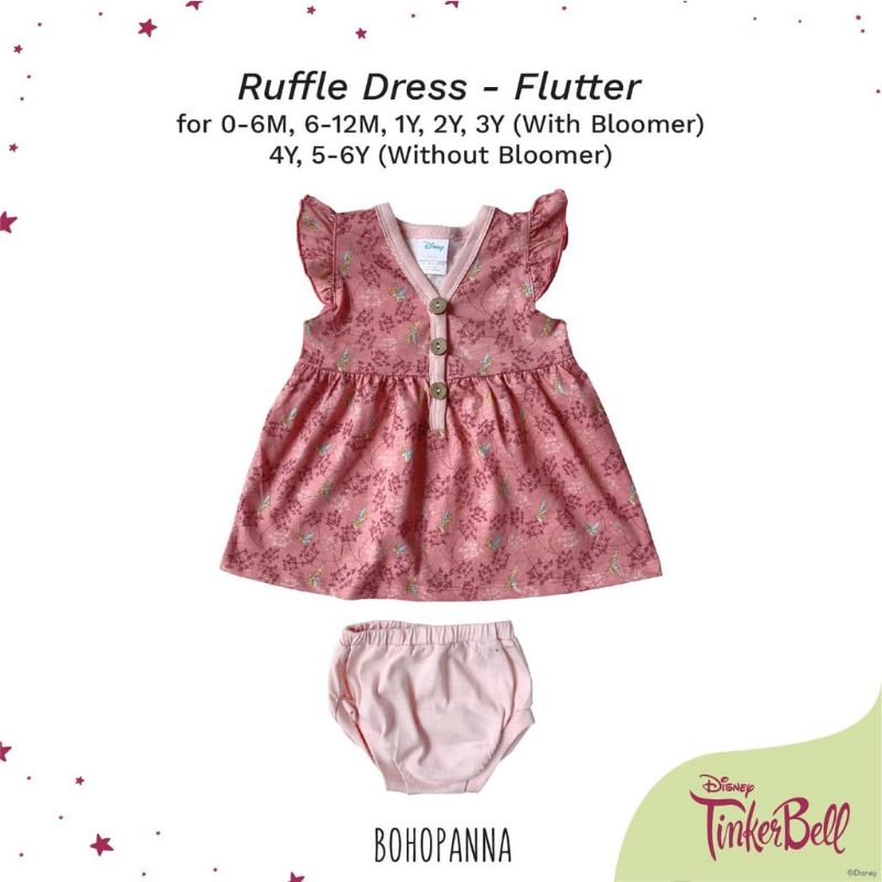 Bohopanna - Ruffle Dress Disny