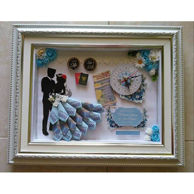 Mahar Siluet Pengantin