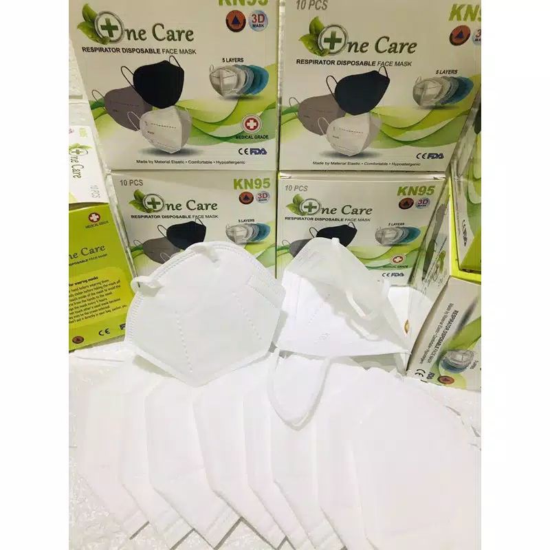 ONECARE / ONE CARE KN95 MASKER READY STOCK ISI 10PCS/BOX [SURABAYA]