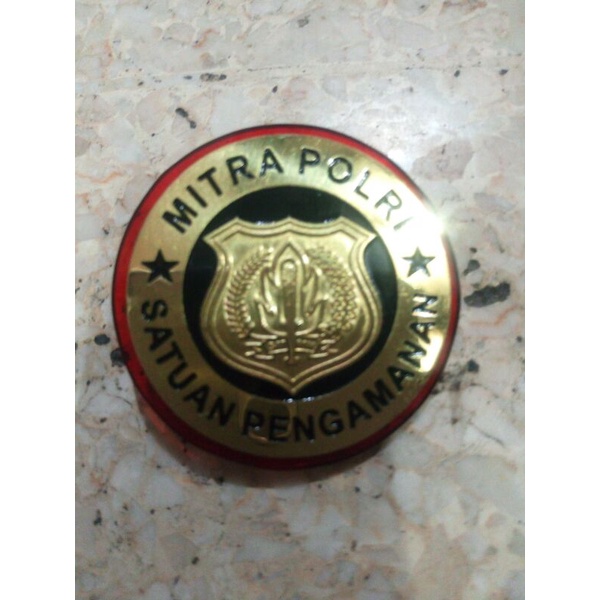 mitra polri lencana pin mitra polri mitra polisi akrilik