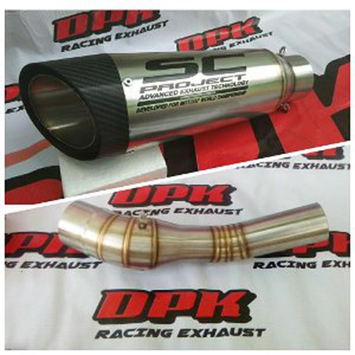 Knalpot Racing Sc Project S1 Slip On All New Honda CBR 150R CBR Facelifet Lokal K45 K45 G