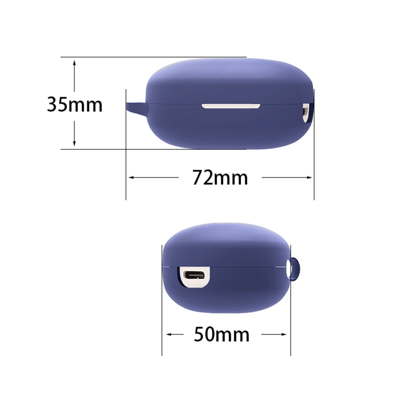 Btsg Penutup Ramah Kulit Untuk HaylouGT7 Antidust for Shell Shockproof for Case Washabl