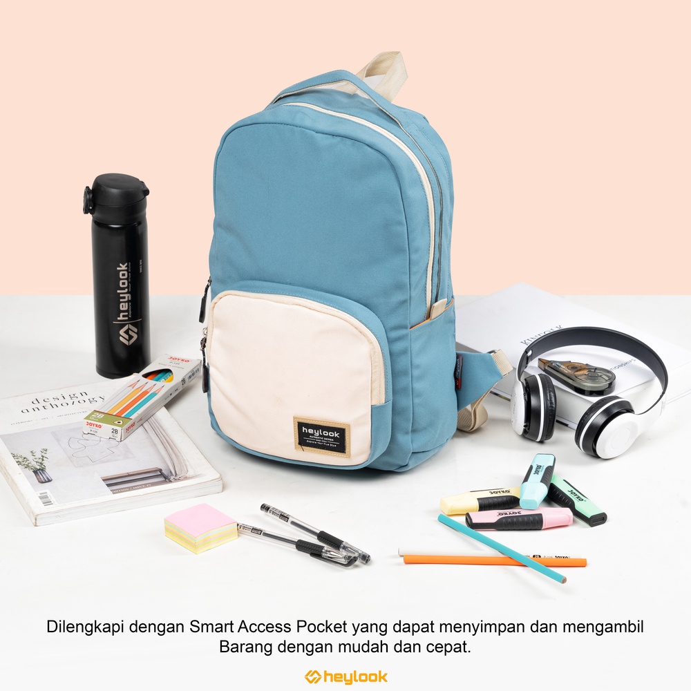 Tas Ransel Wanita Tas Sekolah Wanita Remaja Dewasa Tas Ransel Laptop Kanvas Canvas Anti Air Backpack Cewek Waterproof Tas Punggung Original Branded Cewek Lucu