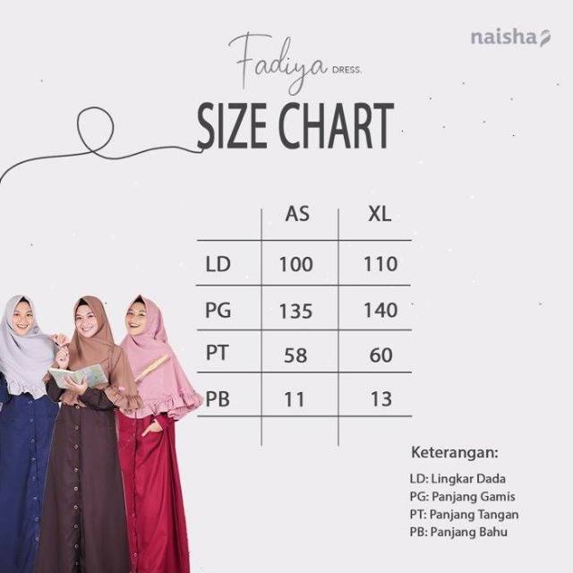 Naisha hijrah dress fadiyah