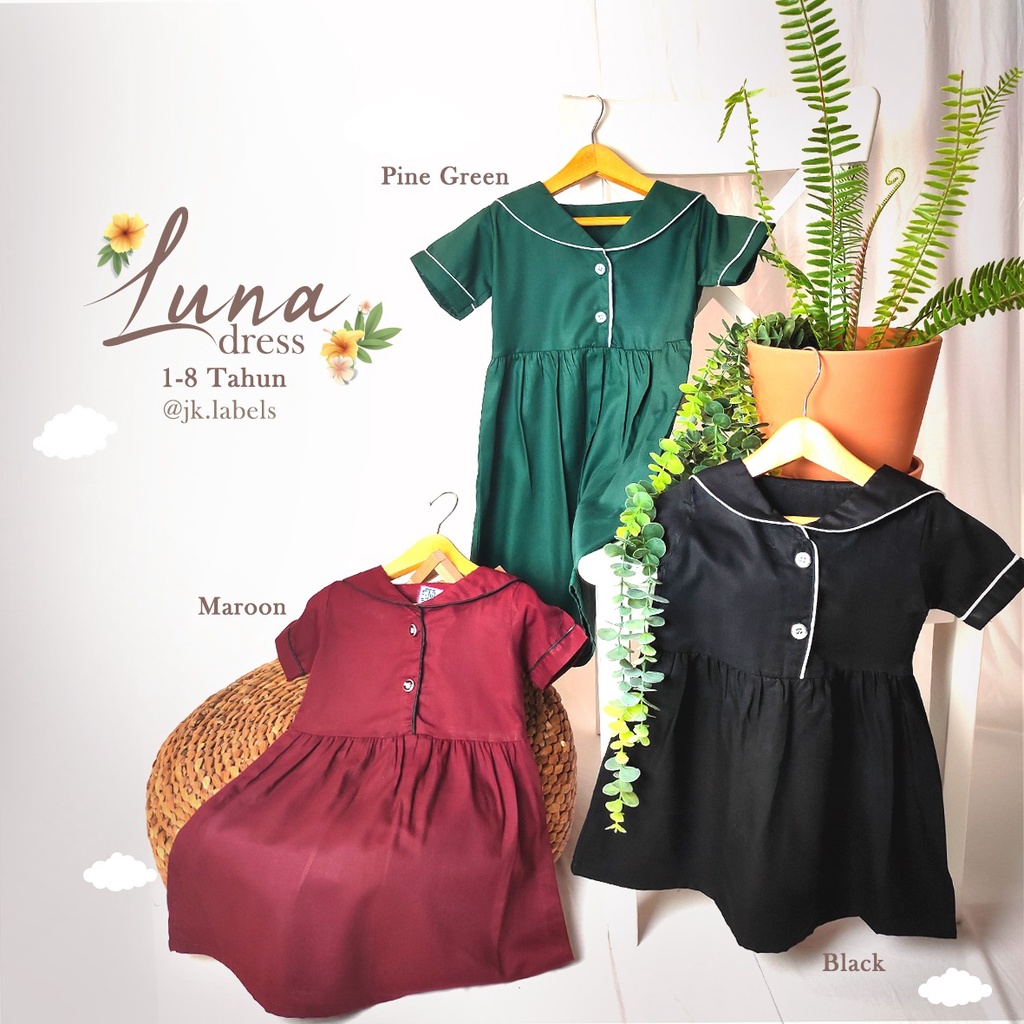 LUNA DRESS (1-8 TAHUN)