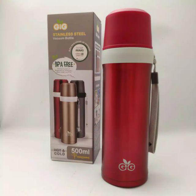 Gig Baby Thermos Termos Air Premium Vacuum Flask Stainless Steel 500 Ml