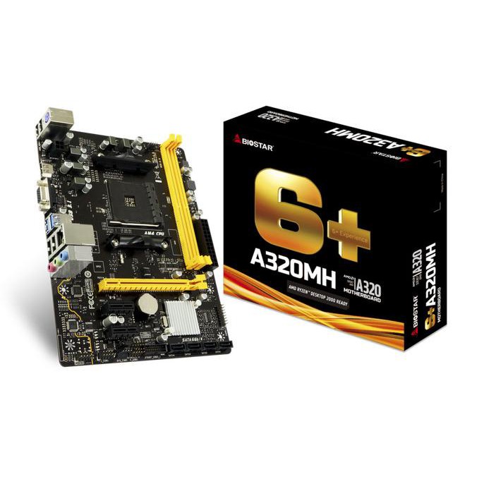 Promo Biostar A320Mh (Am4, Amd Promontory A320, Ddr4, Usb 3.1, Sata3)