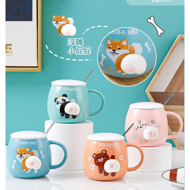 Mug Keramik Motif Anime Unik &amp; Lucu BB-9005 / Gift Set Box Mug Keramik Import Termurah 100% Authentic - SOSOYO