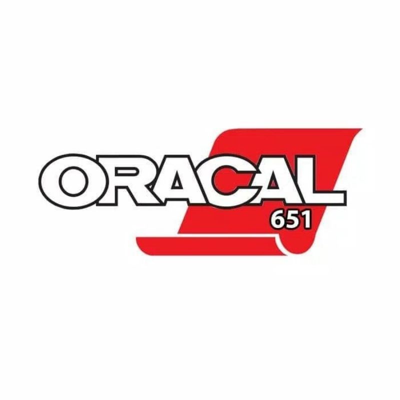Sticker ORACAL 651 Glossy & Matt Doff Skotlet Stiker [METERAN]