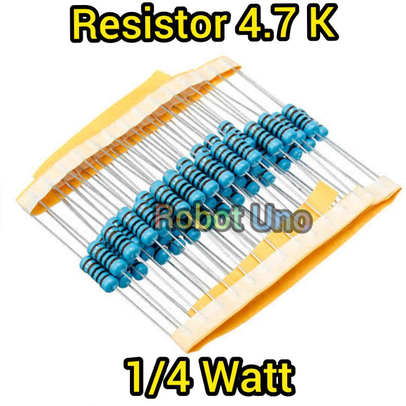 Resistor 4.7K 1/4 Watt