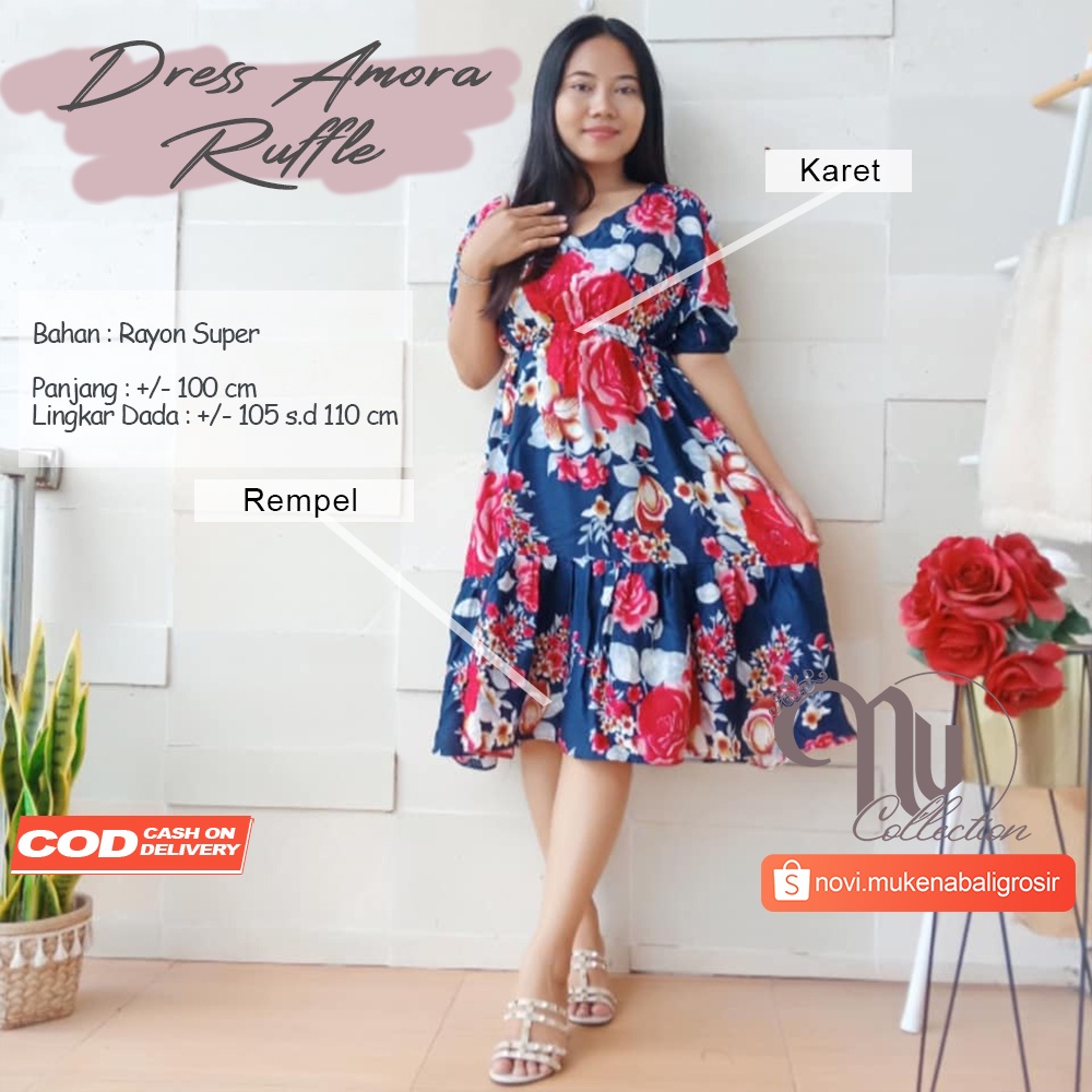 Dress Amora ruffle