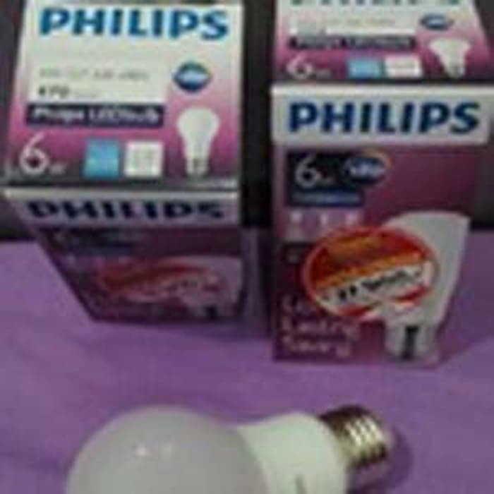 Lampu Philips Led 6 Watt Super Terang Original Aseli