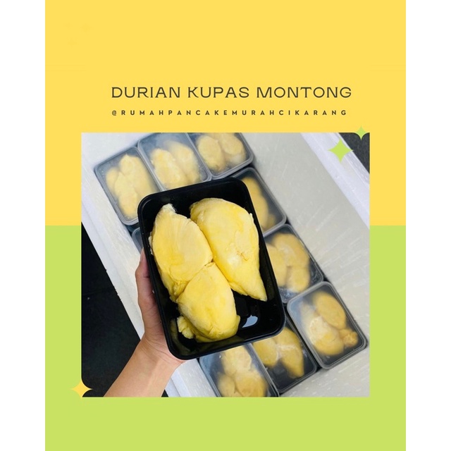 

Durian Kupas Montong Palu Parigi & Durian Kupas Montong Bali