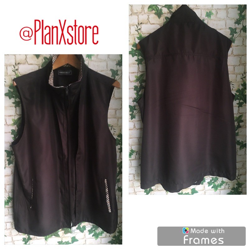 FOREST HILL VEST PRELOVED TERJANGKAU WARNA HITAM
