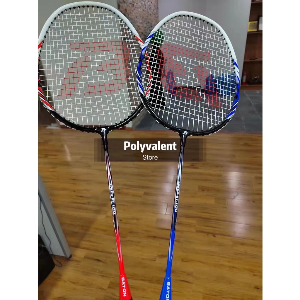 Raket badminton BATON impor isi 2raket bonus tas harga termurahh