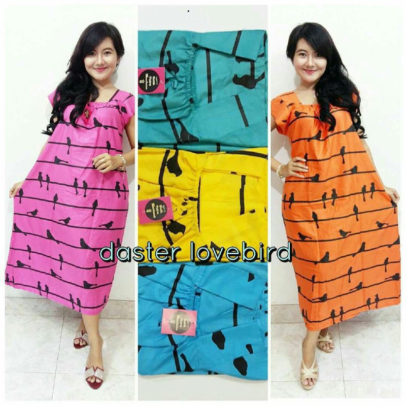  DASTER  LOVEBIRD DASTER  MURAH  GROSIR  BAJU  TIDUR FASHION 