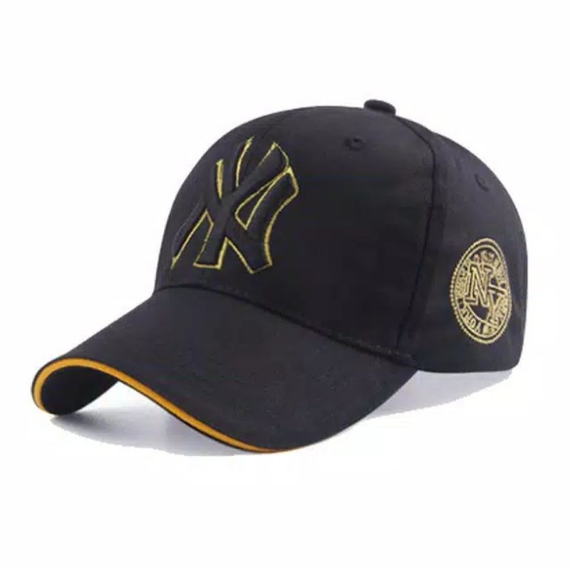 TOPI BASEBALL NY TWO TONE IMPORT PREMIUM QUALITY CASUAL SPORTY DISTRO STYLE BUILD UP TOPI KOREA MURAH OLAHRAGA PRIA WANITA