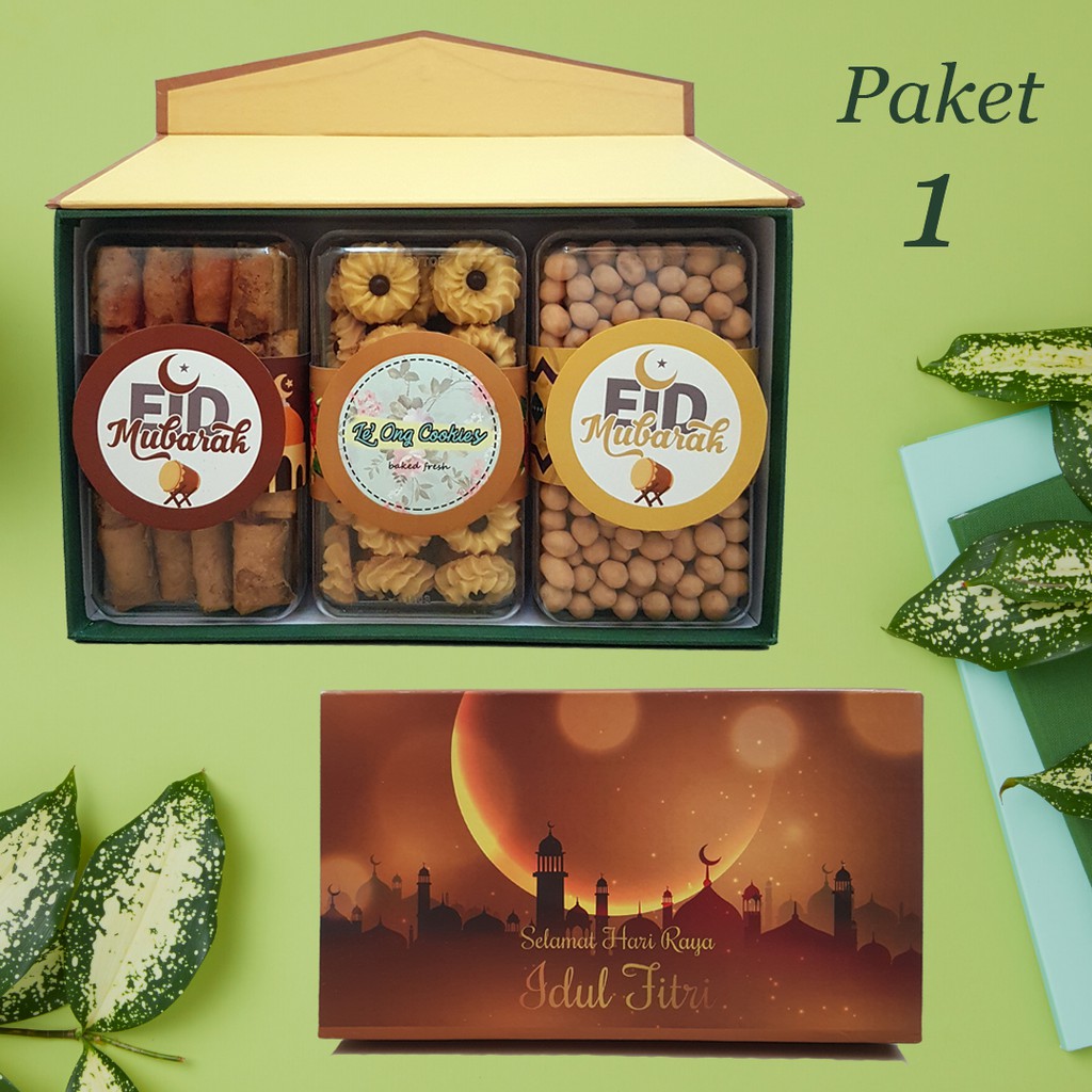 

Paket Hampers Parcel Kue Kering Lebaran - Paket 1