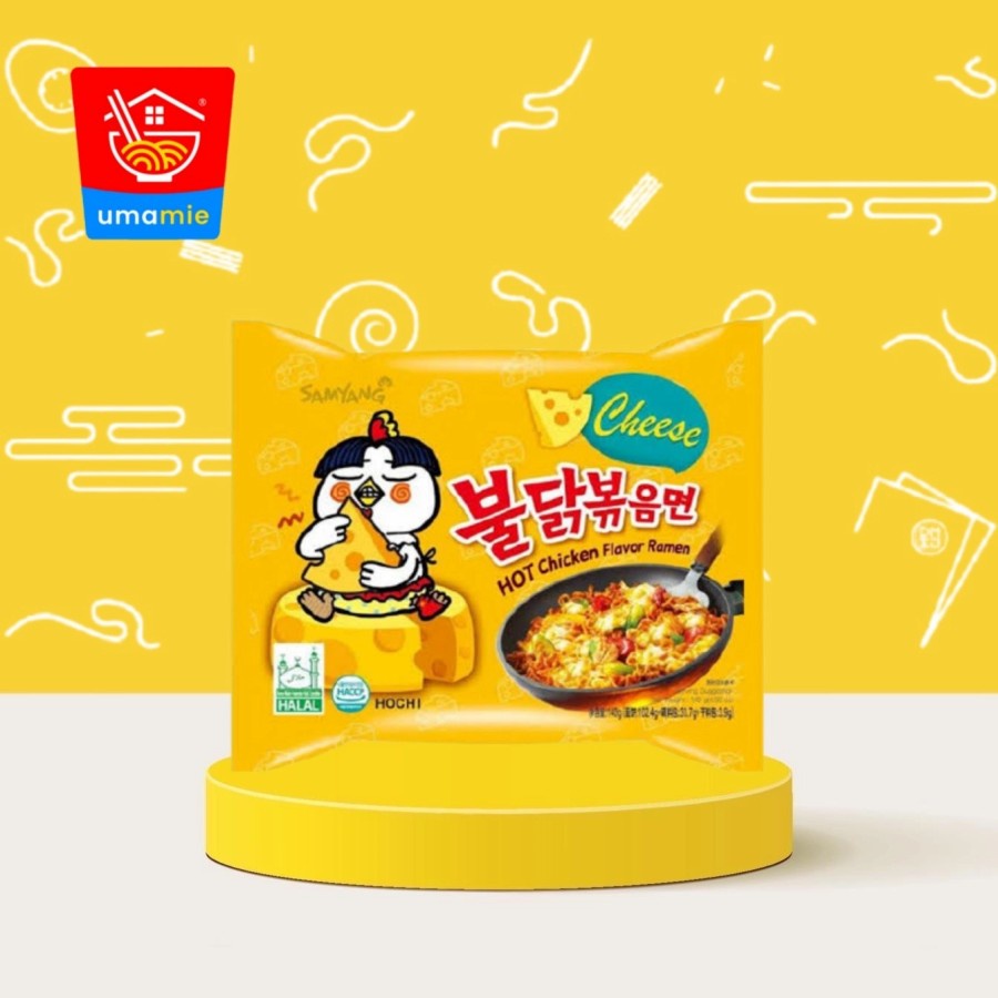 

SAMYANG HOT CHICKEN RAMEN CHEESE 140 GR
