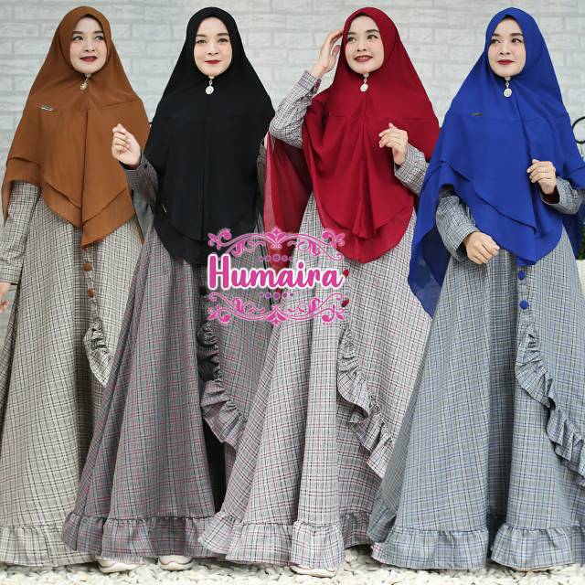 Gamis syar'i fahira original brand humaira