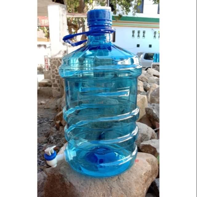 BOTOL GALON + KRAN 5 LITER