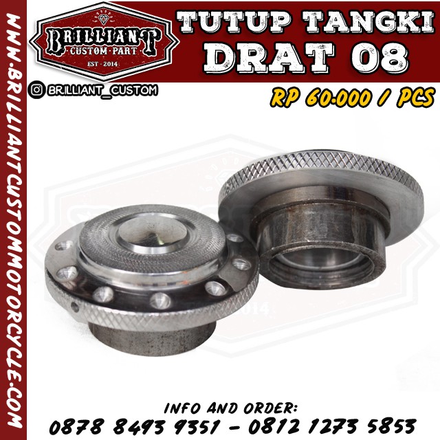 Tutup Tangki Custom model Drat