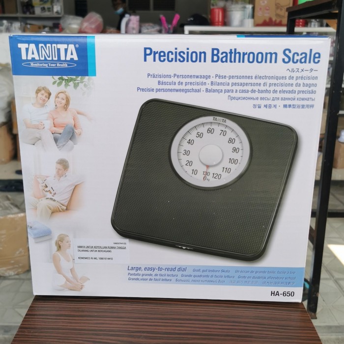 TIMBANGAN BADAN TANITA HA 650 MANUAL PRECISION BATHROOM SCALE TERMURAH ORIGINAL