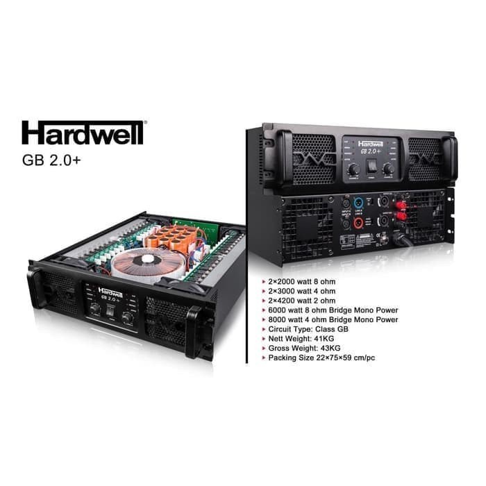 Power Amplifier Hardwell GB 2.0 + GB2.0+ GB 2 0 Original