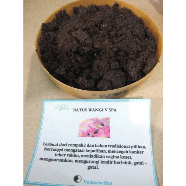 Marhies- Ratus Wangi V Spa / Bubuk Wangi Mandi Rempah Isi 240 Gram.