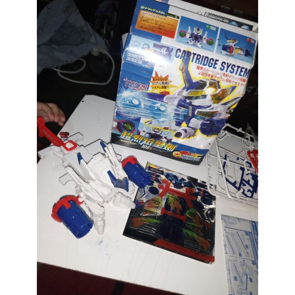 BDAMAN COBALT BLASTER , battle b-daman sudah di rakit kondisi mulus