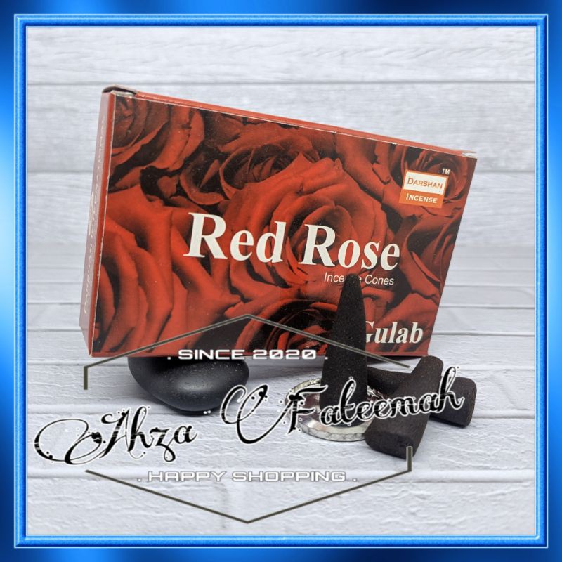 DUPA DARSHAN - DUPA RED ROSE - DUPA HIO KERUCUT ROS MERAH - BUHUR GAHARU BUKAN MAGHRIBI SULAIMAN
