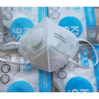 TERMURAH!! Masker KN95 ZKG9501V Medis Bedah Murah Earloop Original Filter Katup 100% Original