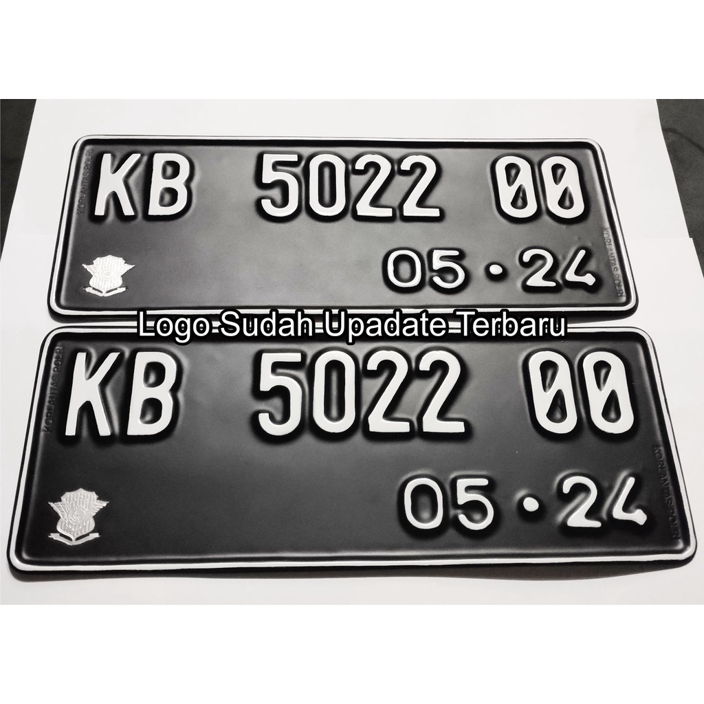 PLAT NOMOR MOTOR MOBIL (SATUAN 1 pcs)