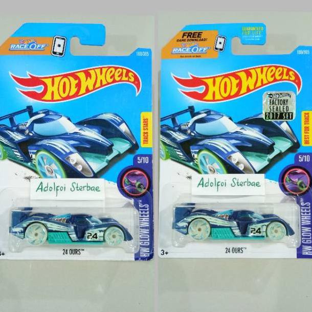 maddox - hotwheels hot wheels 24 ours factory sealed th reg race off game snowf