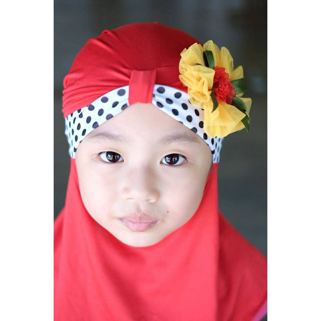 Hijab Instant Anak Cewek Pretty Floral