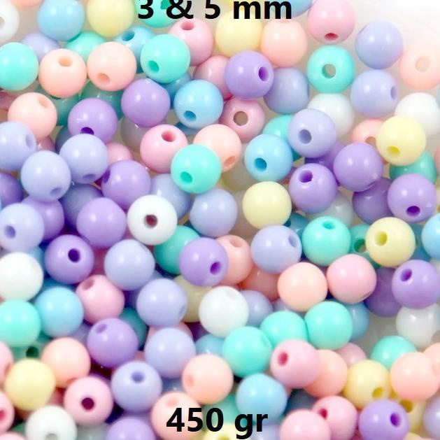 Manik kapur,/Manik susu /Mute Dop  Uk 3-5mm Harga/450g