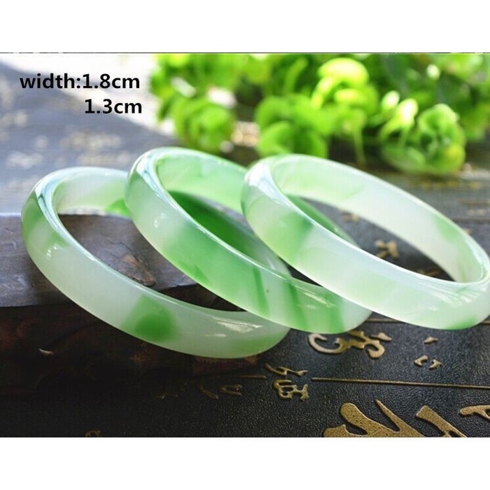 [Bayar di Tempat] Gelang Keberuntungan &amp; Kesehatan Jade Giok Kode 03