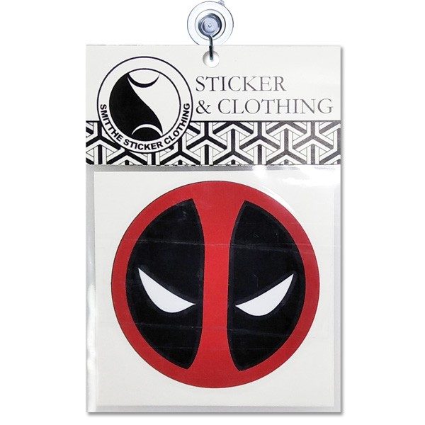 Stiker Deadpool Logo 3W Cutting Sticker untuk aksesoris eksterior Motor Mobil