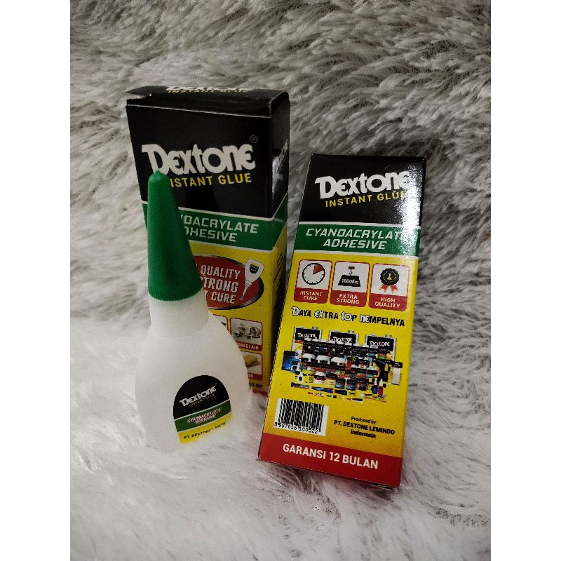 Lem Dextone instan Glue 15 gr/lem cair Dextone