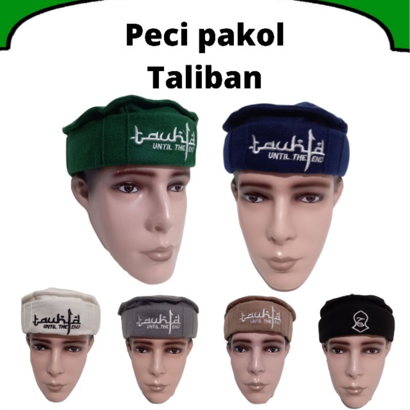 PECI TALIBAN ORIGINAL KOPIAH PAKOL I SONGKOK TALIBAN PAKOL