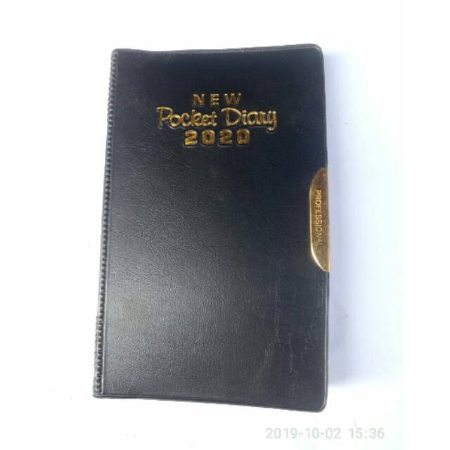 

Buku New pocket diary tahun 2020