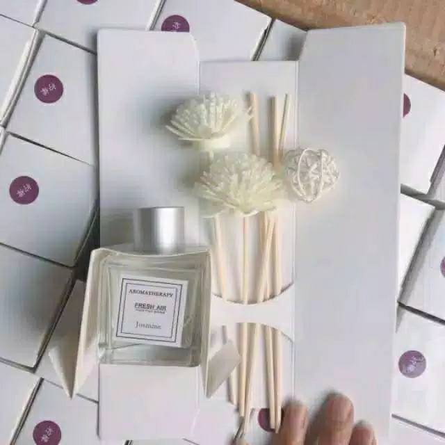 REED DIFFUSER PENGHARUM RUANGAN AROMATHERAPY ESSENTIAL OIL STICK RATTAN BALL STIK ROTAN AROMA TERAPI