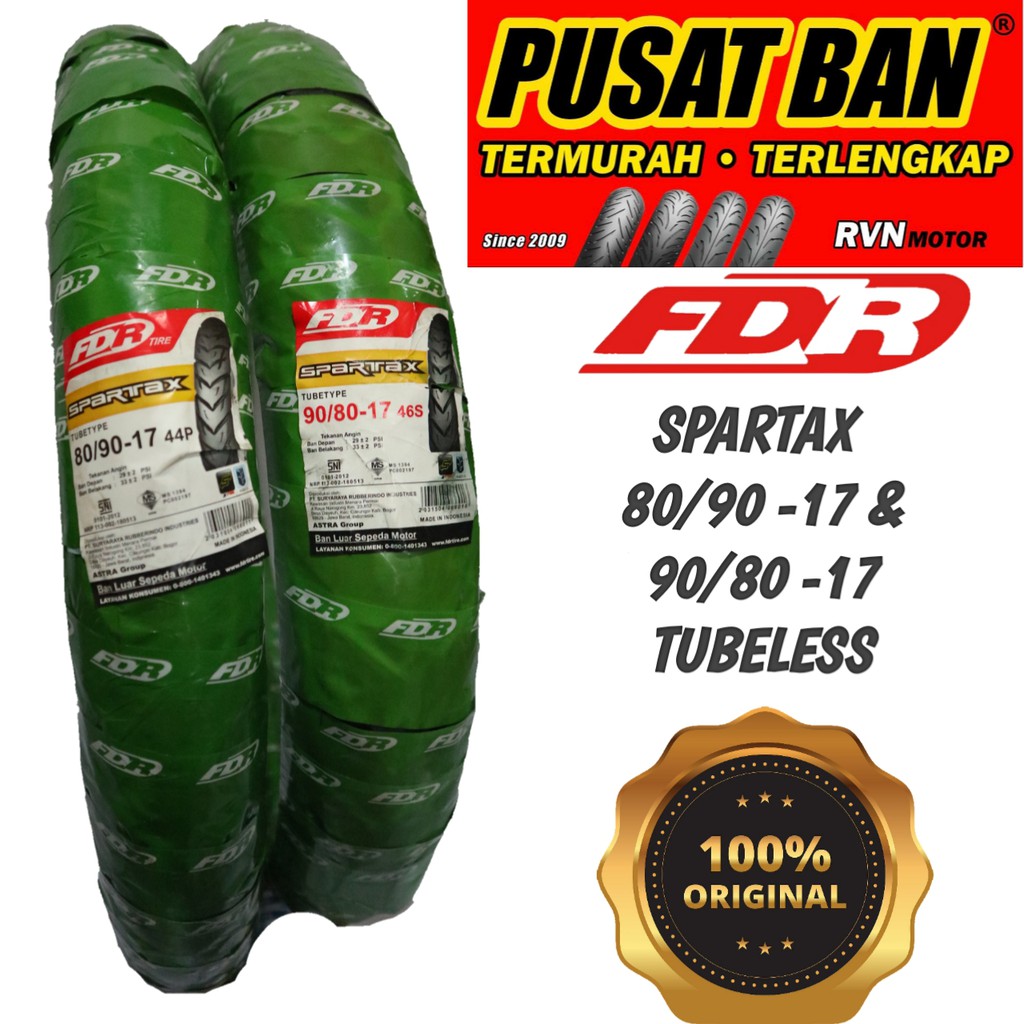 FDR SPARTAX 80/90-17 & 90/80-17 (TUBETYPE)