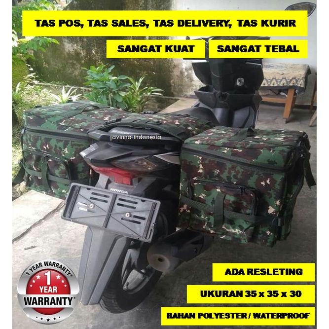 Tas Motor Samping Ukuran Besar Anti Air