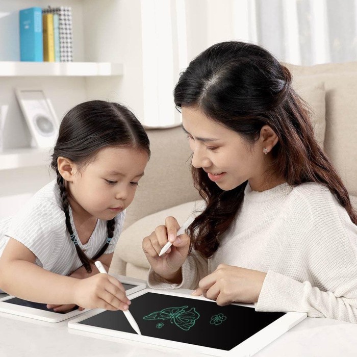 

tulis-alat-paket- xiaomi mijia writing tablet with pen 10inch digital drawing -paket-alat-tulis.