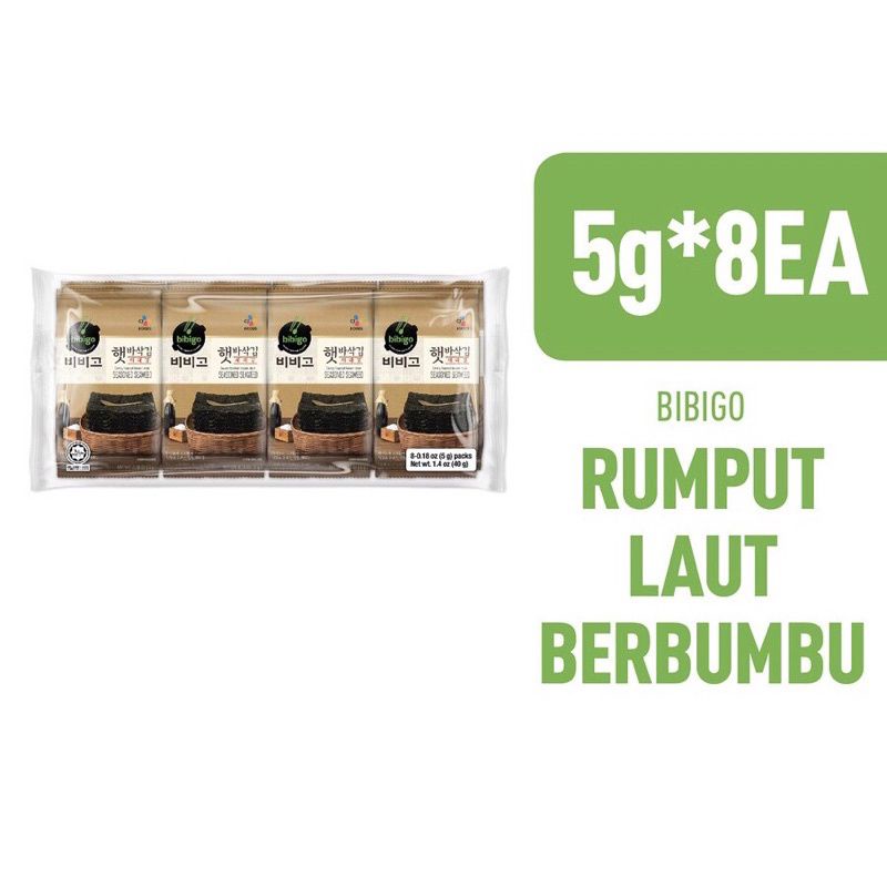 

Bibigo Seaweed Seasoned 8x5gr