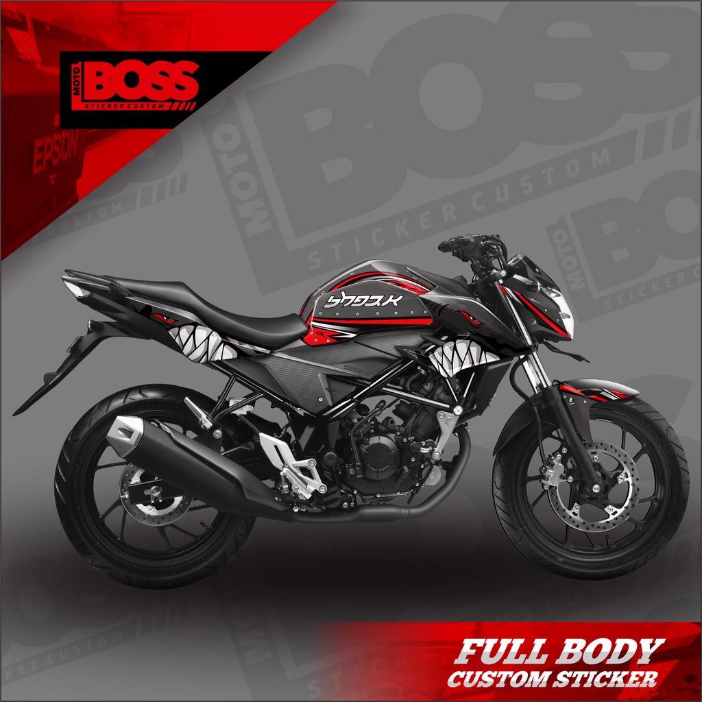 Decal Sticker Full Body Honda CB150 R V2 Tahun 2016 2017 Sticker Decal CB150R V2 Full Body Motif Gsh