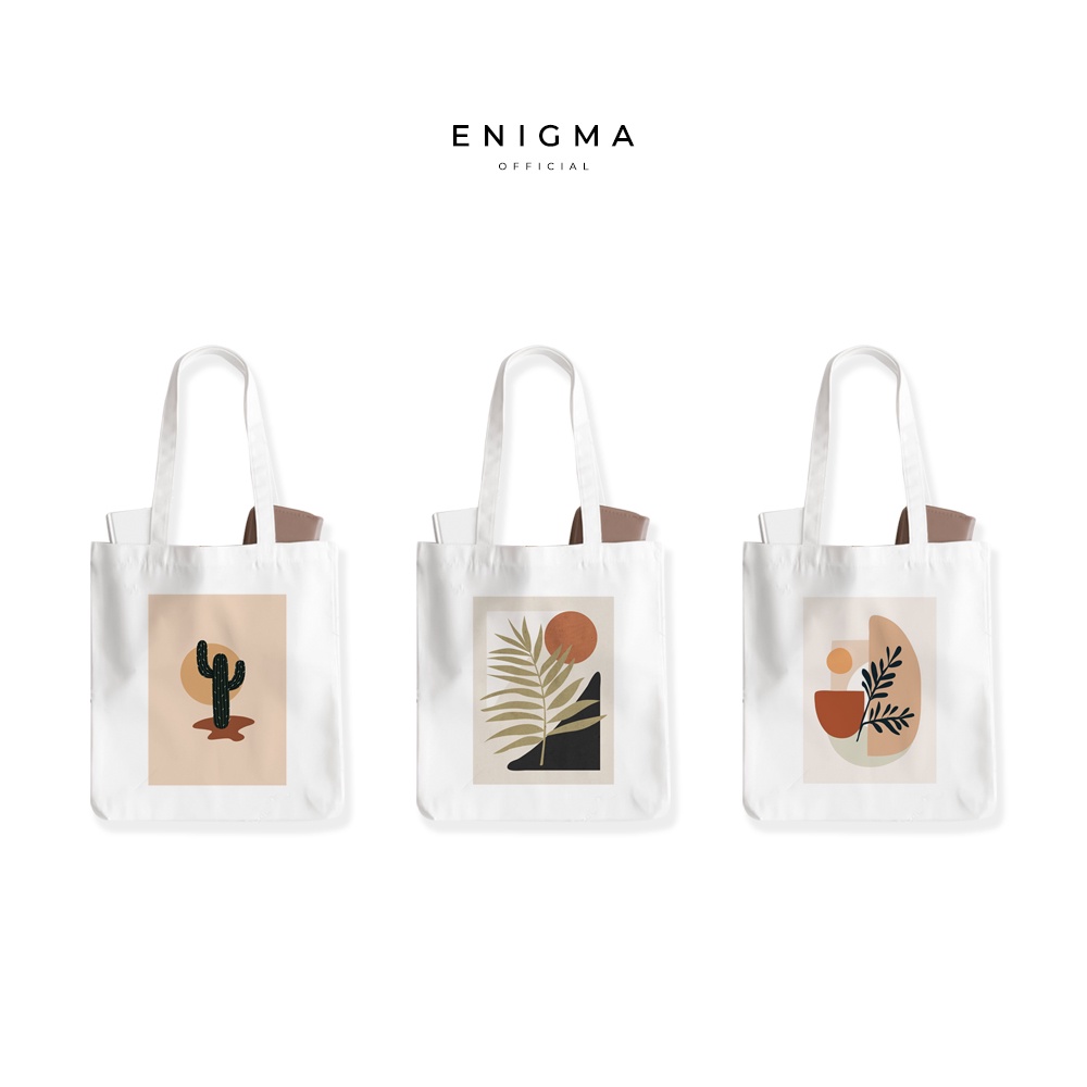 TOTEBAG KANVAS TAS WANITA AESTHETIC ORIGINAL ENIGMA