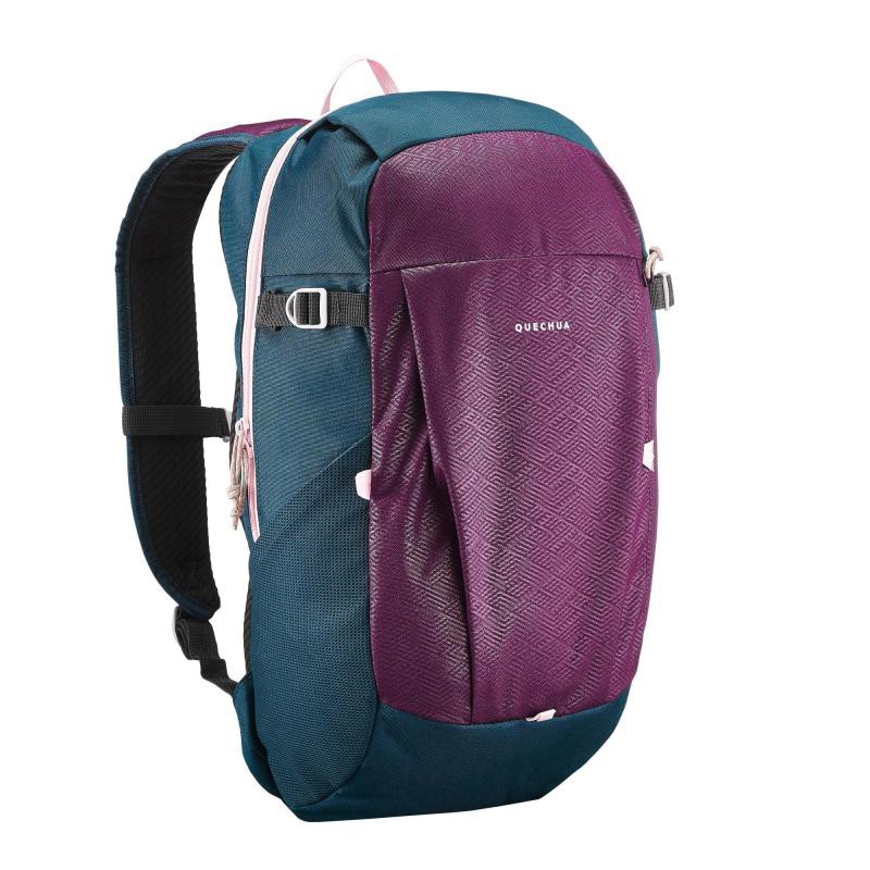 QUECHUA NH100 Tas Ransel 20L Backpack Camping Hiking Original - Ungu