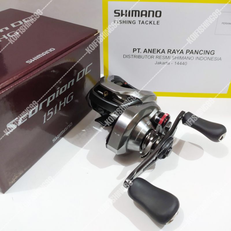 Reel Baitcasting Shimano SCORPION DC 151HG